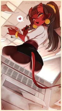Demoness Co-worker