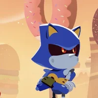 Bitty Metal Sonic