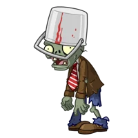 Buckethead Zombie