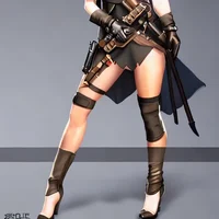 Femboy mercenary