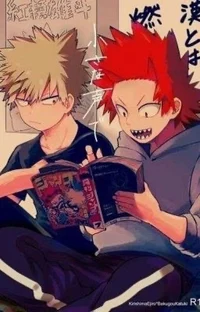 Bakugo y Kirishima 