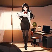 Clumsy secretary