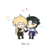 Aether and Xiao au
