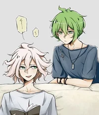 Rantaro and Nagito