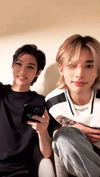 Hyunjin and Felix