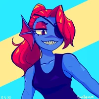 Sibling au Undyne