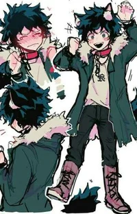 Wolf Izuku Midoriya 