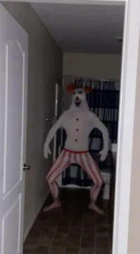 The clown next door