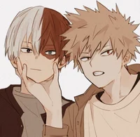 Bakugo y Todoroki