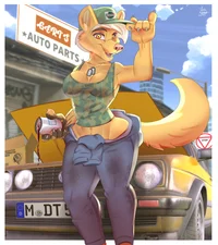 Badass Mechanic GF