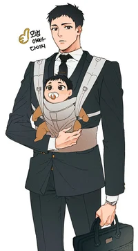 husband and new fath