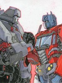Megatron n Optimus