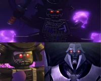Two boys vs garmadon