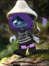 Uzi smurf cat