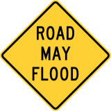Road May Flood
