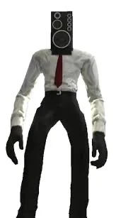 Large speaker man