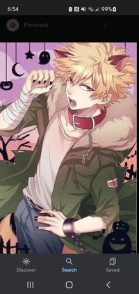 Wolf bakugo x you