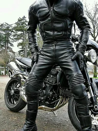 Motorcycle dude