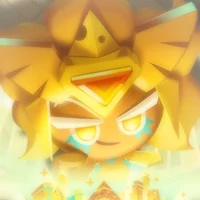 Golden cheese cookie