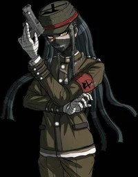 Korekiyo has a gun