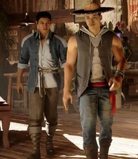 Kung Lao and Raiden