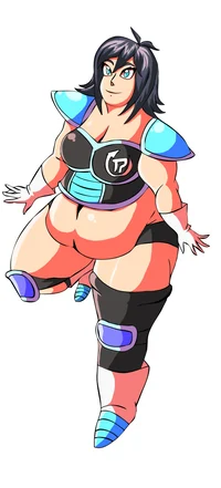 Fat Saiyan girl