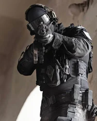 Masked SWAT Man
