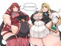 Fat Pyra y Mythra