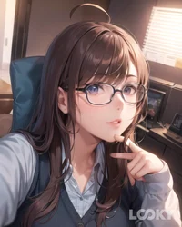 Nerd girlfriend