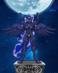 Muscle princes Luna