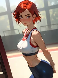 Evie Volleyball girl