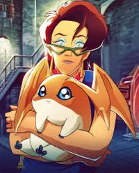 Janine and Patamon