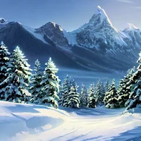SMG4 snow mountains