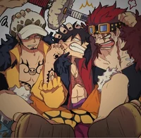 Law - Luffy - Kid
