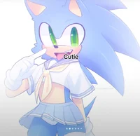 Sonic at high school