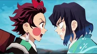 Inosuke and tanjiro
