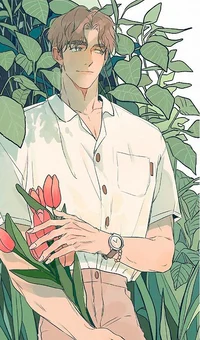 Handsome florist