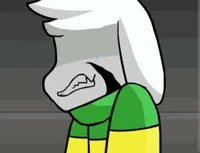 Asriel but angy