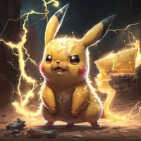 Pikachu arte de IA