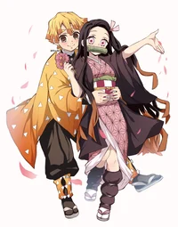 Zenitsu and Nezuko