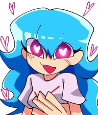 FNF sky The fan girl