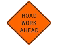 Road work ahead