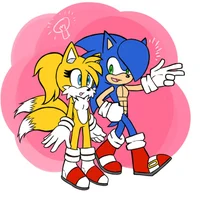 Sonica  and Tailsko 
