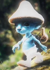 Smurf cat