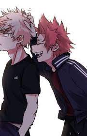Kirishima and Bakugo