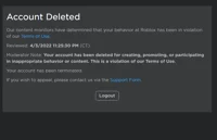 Roblox Termination