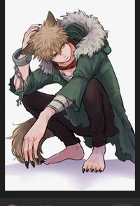 Katsuki hombre lobo