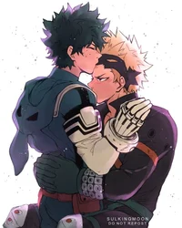 Izuku and Bakugo