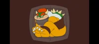Bowser in captivity