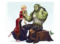 Queen x king Orc